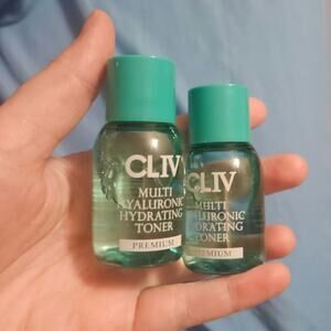 LOT of 2 CLIV Multi Hyaluronic Hydrating Toner Premium ~ 30ml EACH